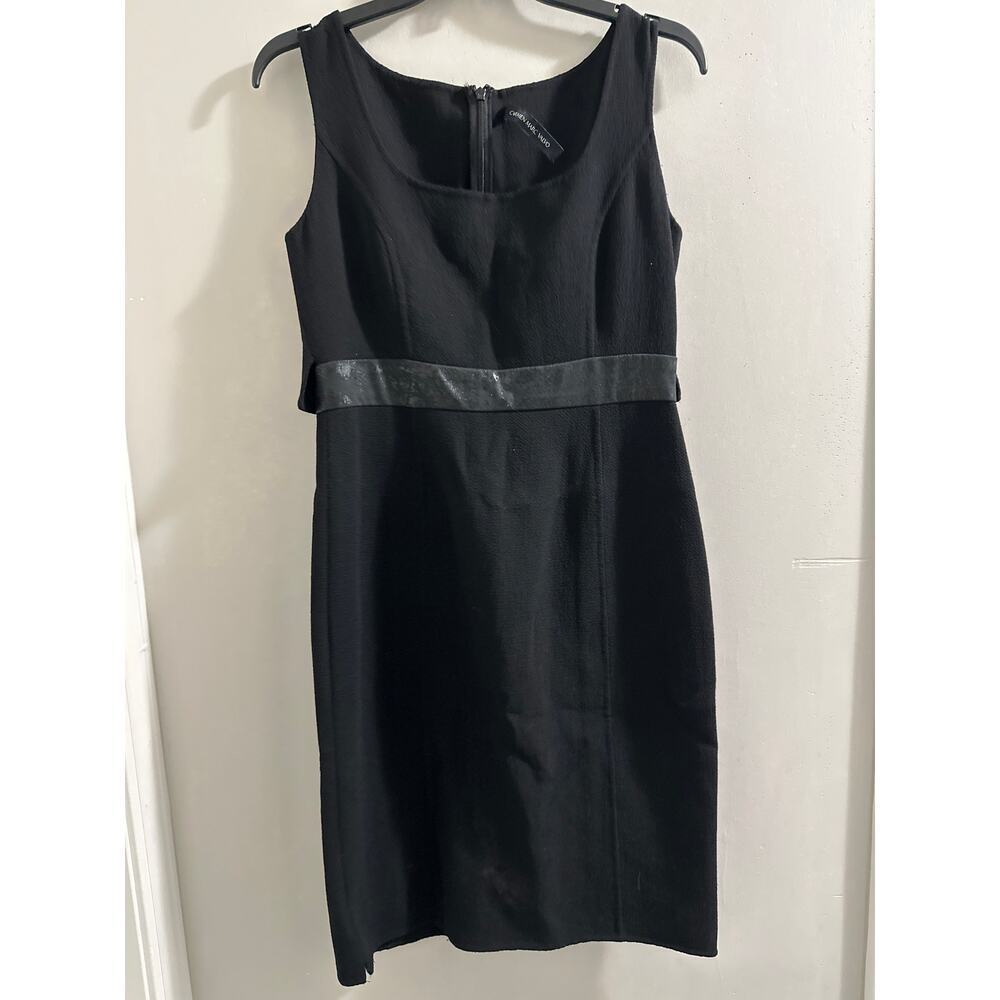 carmen marc valvo Black dress size 4 FLAW